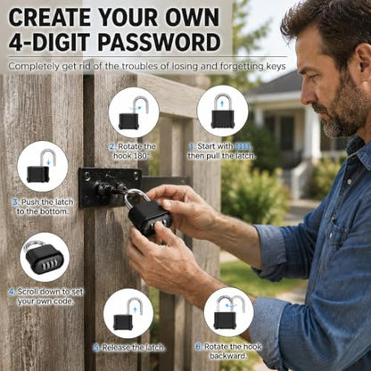 4 Digit Combination Lock