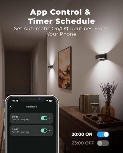 Smart RGB Wall Sconce Indoor