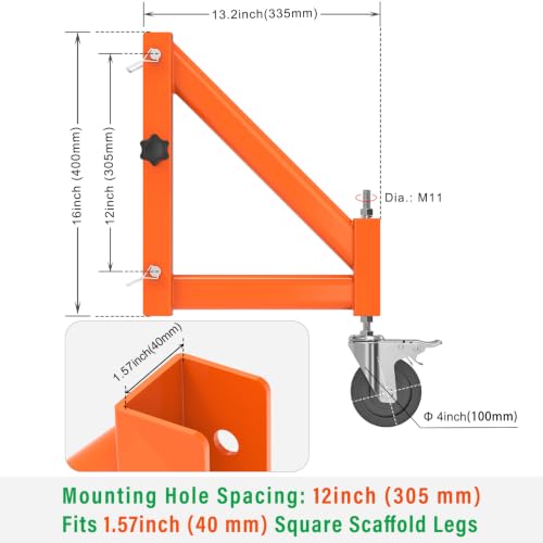 4 Pack Scaffold Outriggers for Baker Scaffolding