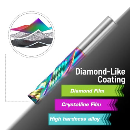 3 8" DLC Coated CNC Router Bit