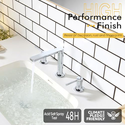 Bathroom Sink Faucets for Vanity (Polished Chrome / 1.2 GPM)