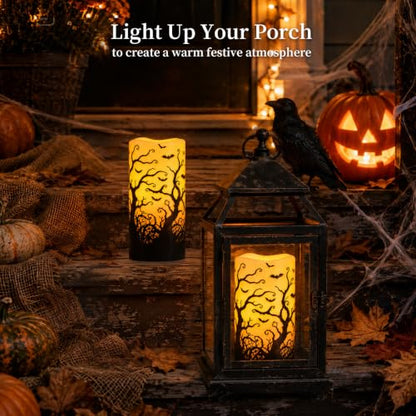 Halloween Flameless Candles