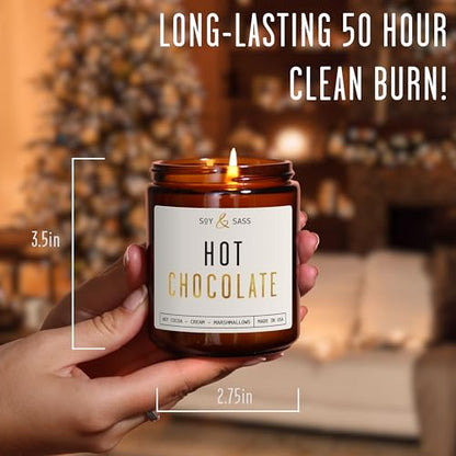 Hot Chocolate Candle (Hot Chocolate - Black)