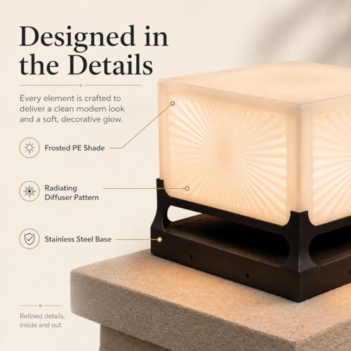 Modern Outdoor Post Light