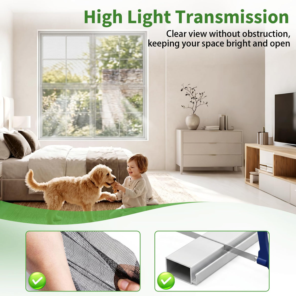 46" x 46" Window Screen Kit (46'' x 46'')