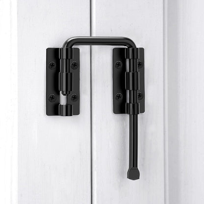 Black Multi Angle Sliding Door Loop Lock (Black)