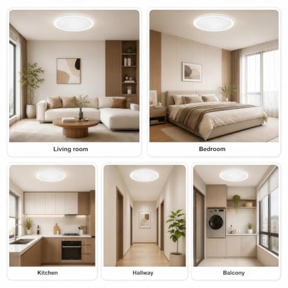 15 Inch LED Flush Mount Ceiling Light