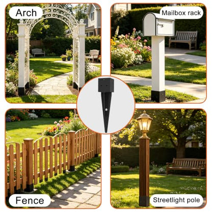 4x4 Fence Post Anchor Ground Spike