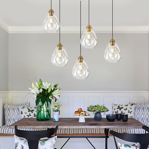 Glass Pendant Lights Kitchen Island