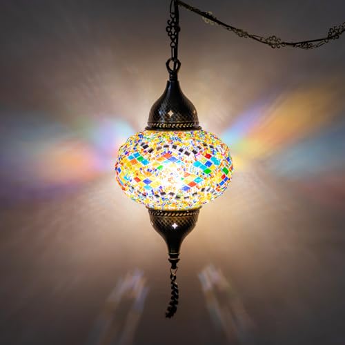 Turkish Moroccan Mosaic Pendant Light