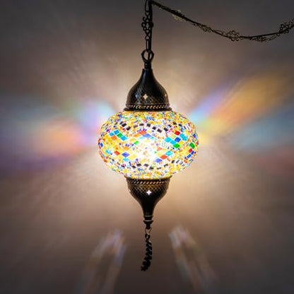 Turkish Moroccan Mosaic Pendant Light