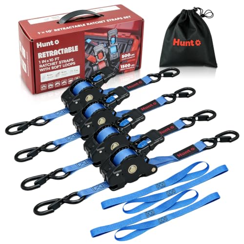 Retractable Ratchet Straps