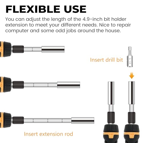 Ratcheting Screwdriver Set