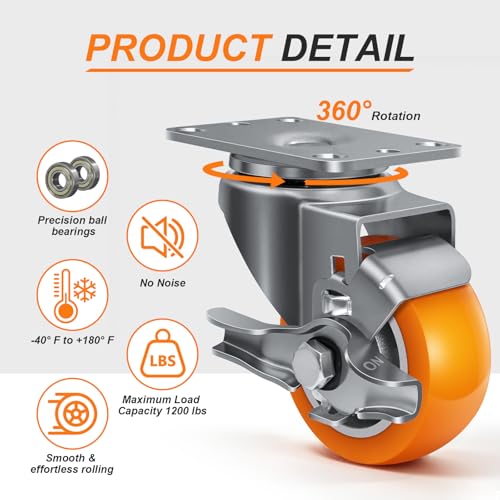 3 Inch Caster Wheels