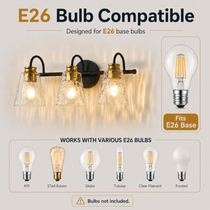 3 Light Bathroom Vanity Light