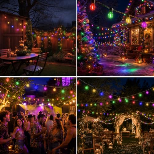 G40 LED Outdoor String Bulbs for Christmas