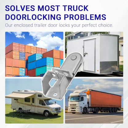 Trailer Door Latch Assembly Set