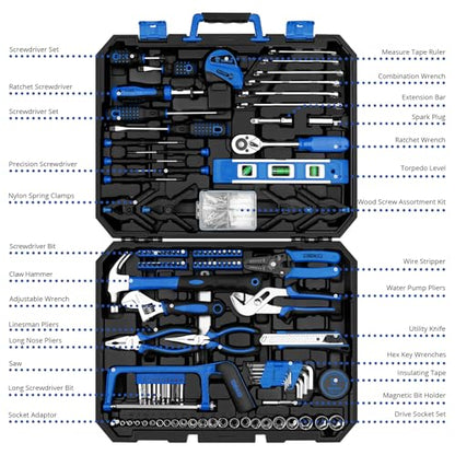 Tool Set 228 Piece Home Tool Kit