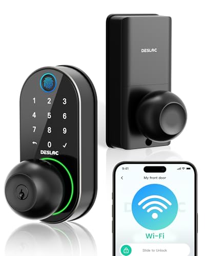 D212 Fingerprint Door Knob with WiFi