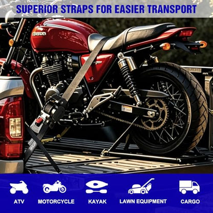 Retractable Ratchet Straps