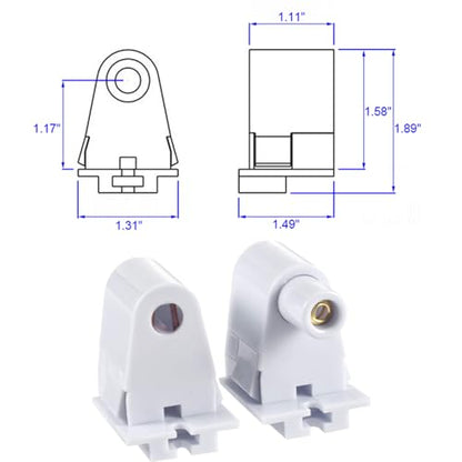 Tombstone Single Pin FA8 Socket Connector
