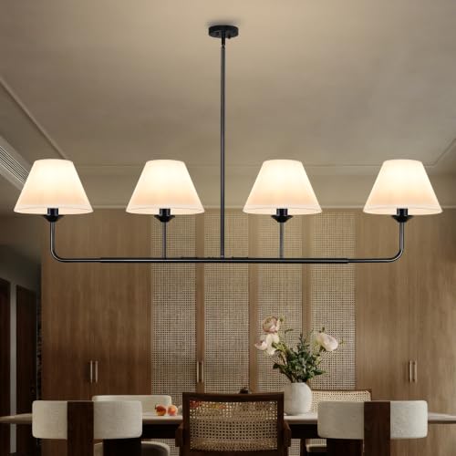 Black Chandelier Dining Room
