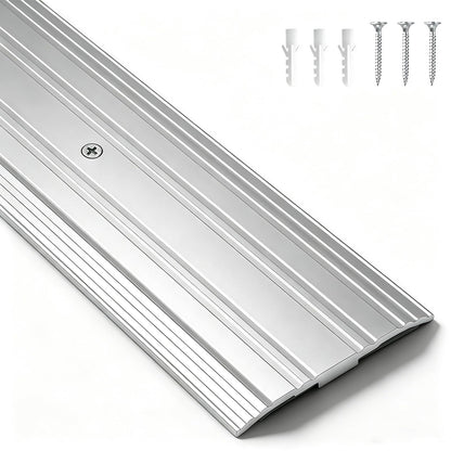 Sturdy Aluminum Door Threshold for Doorways (48''L x 6''W (1pcs) / Silver)