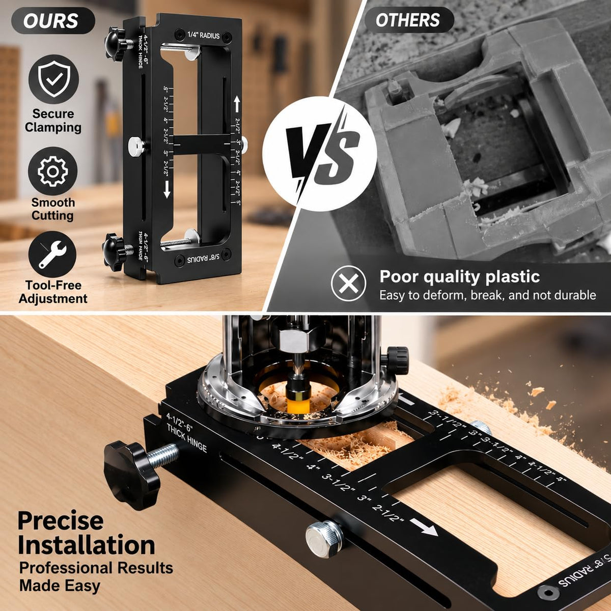 Door Hinge Jig (Black)