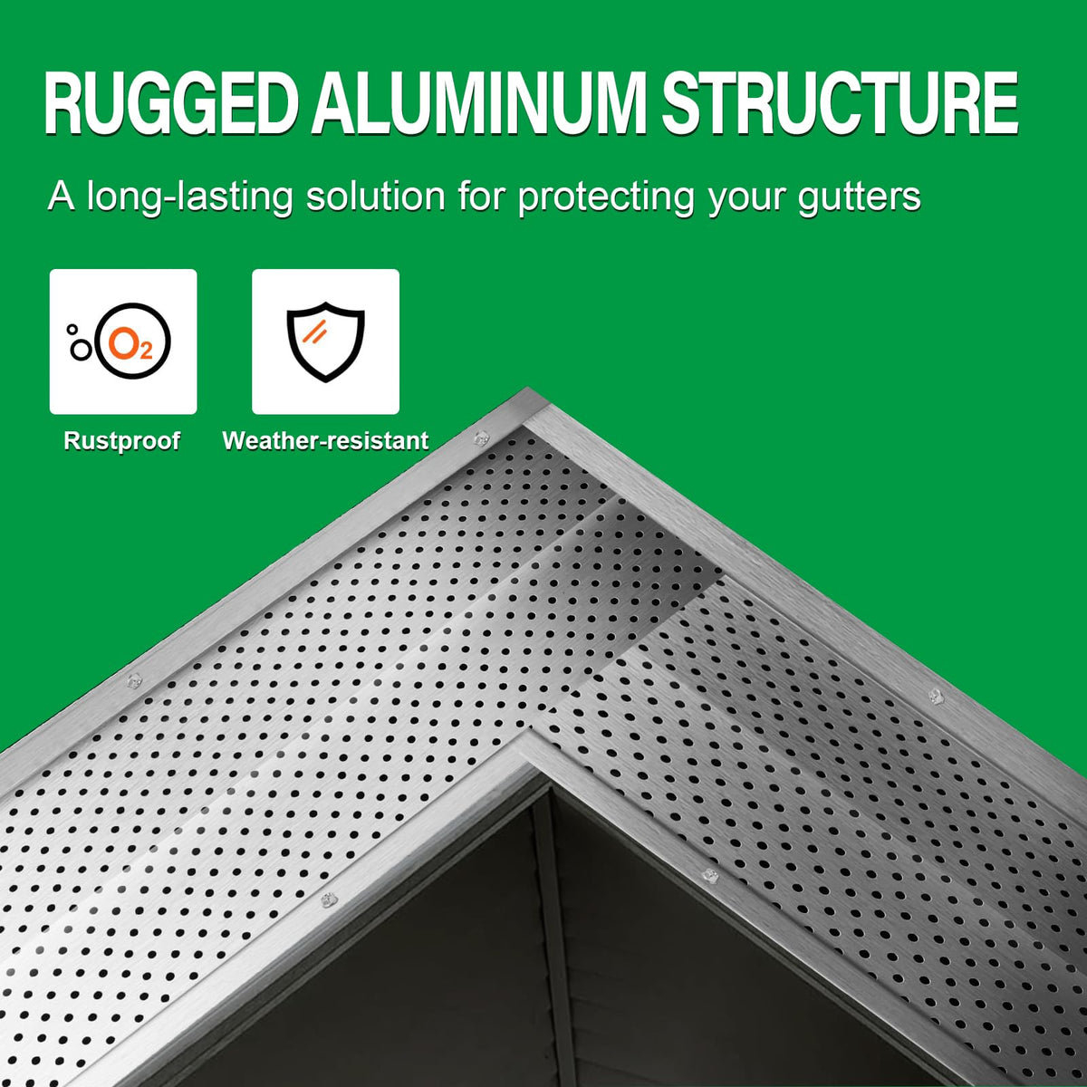 5 Inch Gutter Guards 32 Pcs