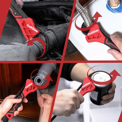 2 piece Strap Wrench Set