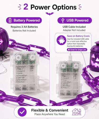 Halloween LED Chain Lights