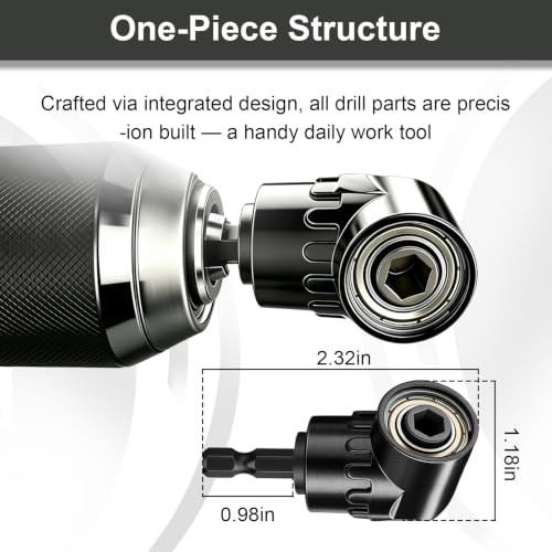 Right Angle Drill Adapter Set 7 Pcs (7 Pcs)