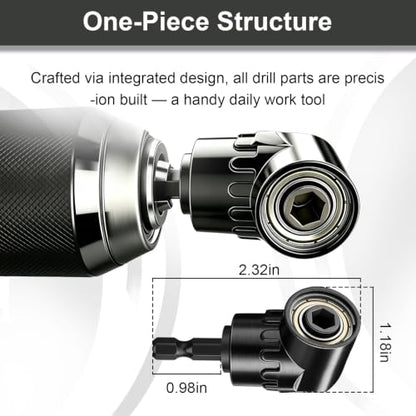 Right Angle Drill Adapter Set 7 Pcs (7 Pcs)