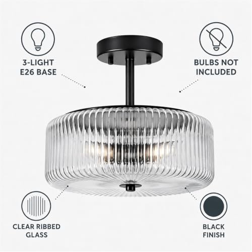 Milk Glass Ceiling Light