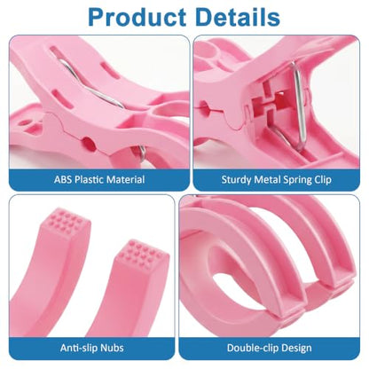 Balloon Arch Clips 3.5 Inch Spring Clamps for Backdrop