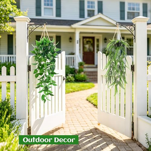 Fake Plants Hanging Artificial Ivy Vine Faux Eucalyptus Hanging Plants