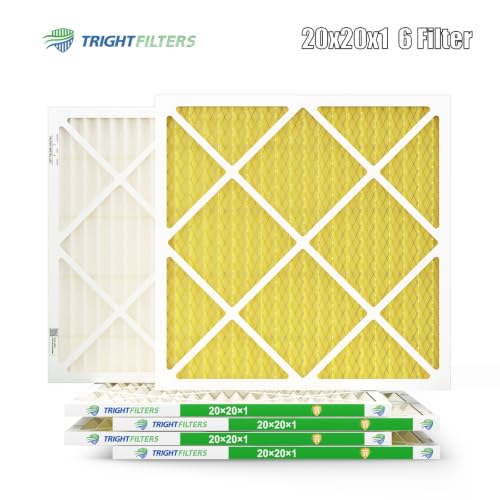 20x20x1 Air Filter 6 Pack (20x20x1-6pack)