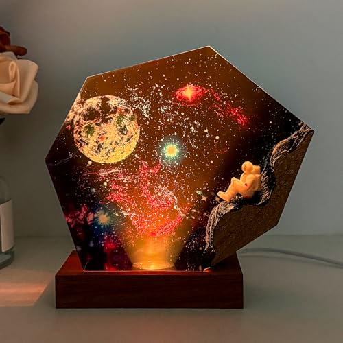 Flying Dragon Resin Lamp