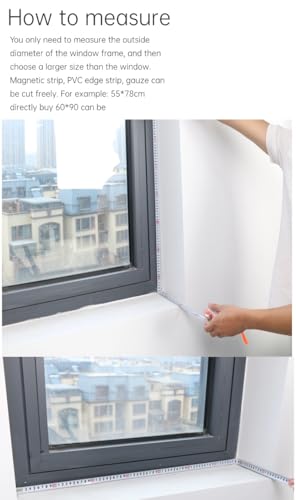 Locking Magnetic Window Screen