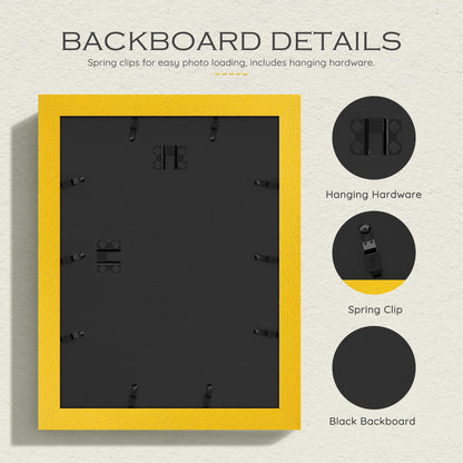 12x16 Mustard Yellow Frame (Mustard Yellow Frame Yellow Mat / 12x16)