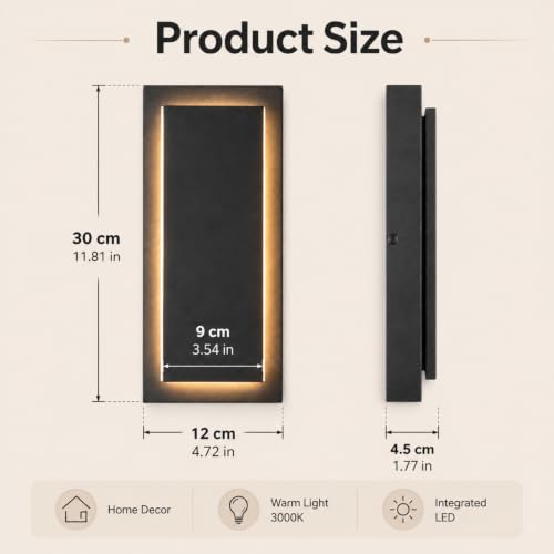Modern LED Wall Sconces Aluminum Indoor Wall Mount Lamp