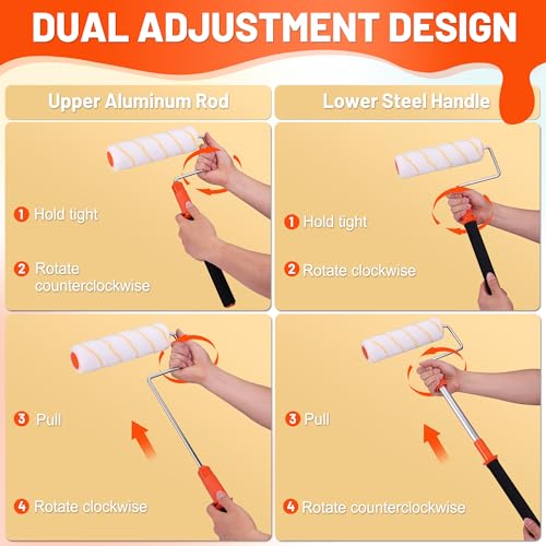 Paint Roller Kit with High