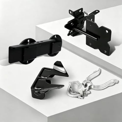 Flip Gate Latch Lock with Padlock Hole