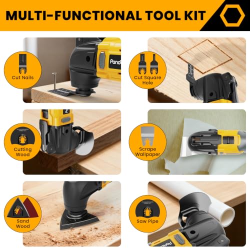 Cordless Oscillating Tool for Dewalt 20V Battery