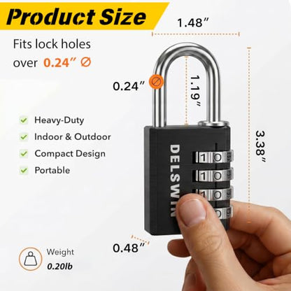 Aluminum Combination Padlock