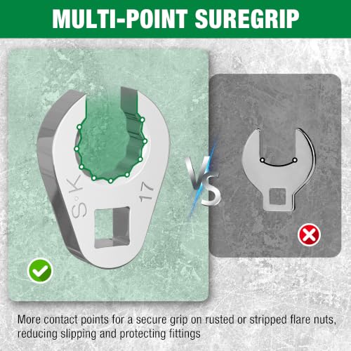 Crowfoot Wrench Set