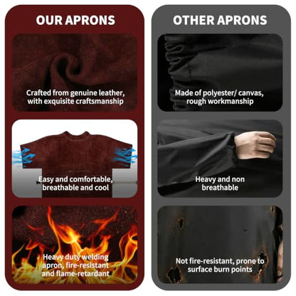 Leather Welding Apron