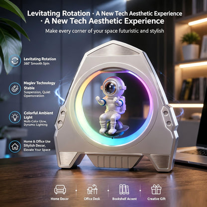 Magnetic Levitation Astronaut Decor (Colored Lights)