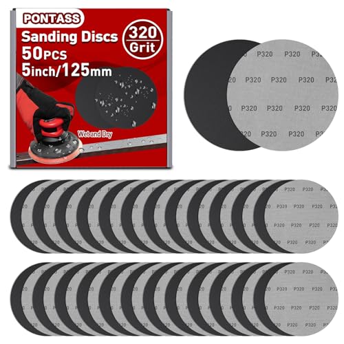 Sanding Discs 5 inch Hook and Loop Wet Dry Sandpaper