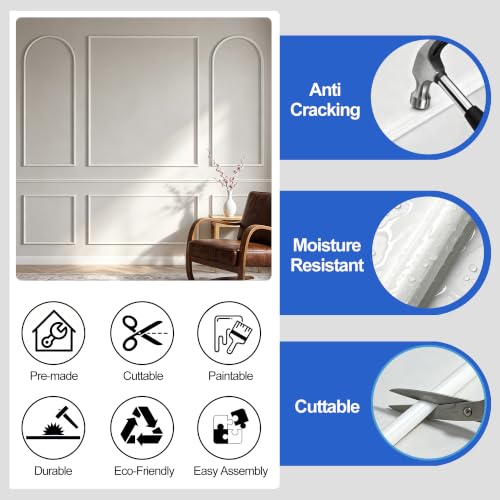 Peel and Stick Wall Molding Kit